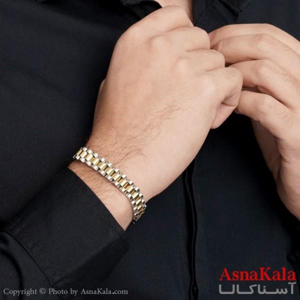 دستبند رولکس مردانه Rolex Bracelet کد DSB18110W